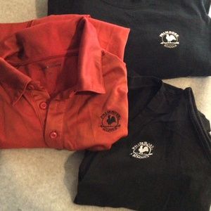 Primrose School size XL red/black bundle